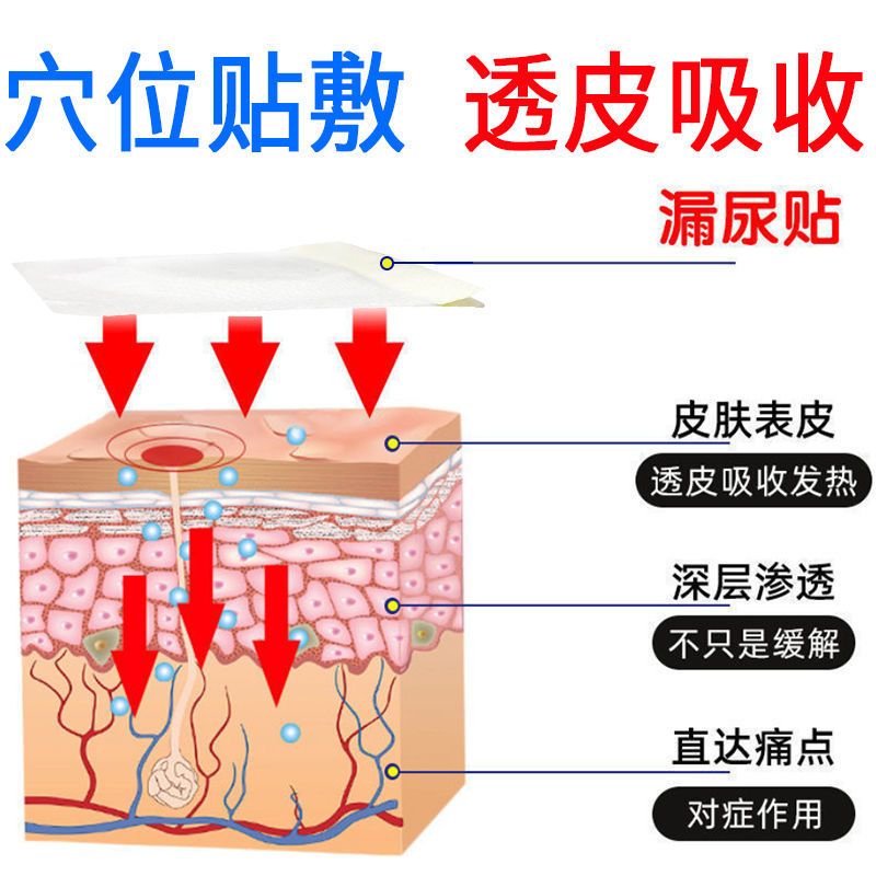 遗尿贴小孩尿床儿童成人老人尿床尿裤子防尿贴肚脐贴防尿床神器贴 1盒装