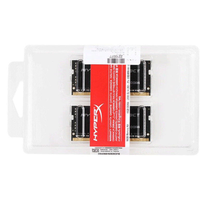 金士顿(Kingston)骇客神条 Impact系列16GB(8G×2) DDR4 3200 笔记本电脑内存条高清大图