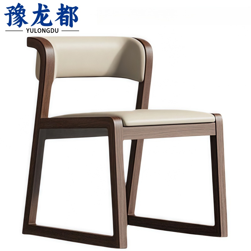 豫龙都 实木椅靠背 把