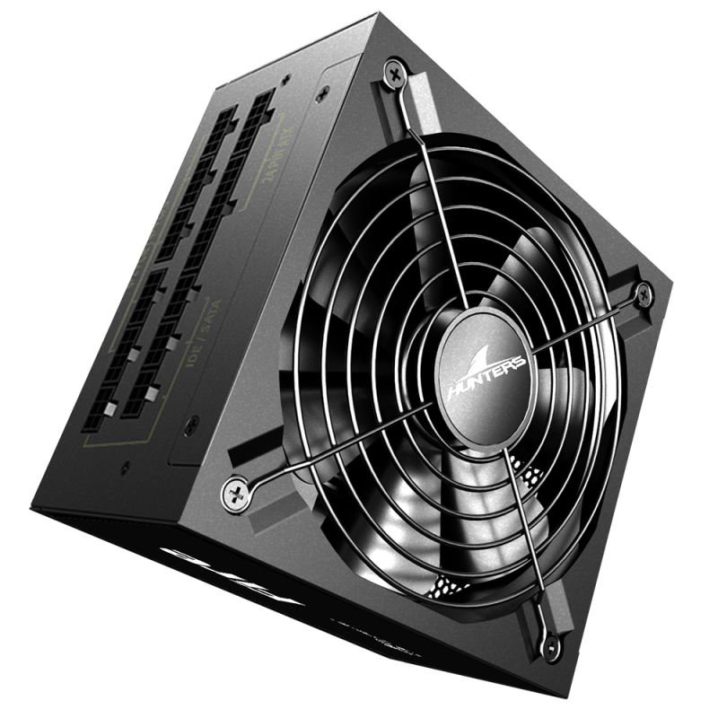 长城(Great Wall)猎金部落F8 额定850W 白金全模电源(全日系/全电压/VGA供电加强/自动启停/双CPU