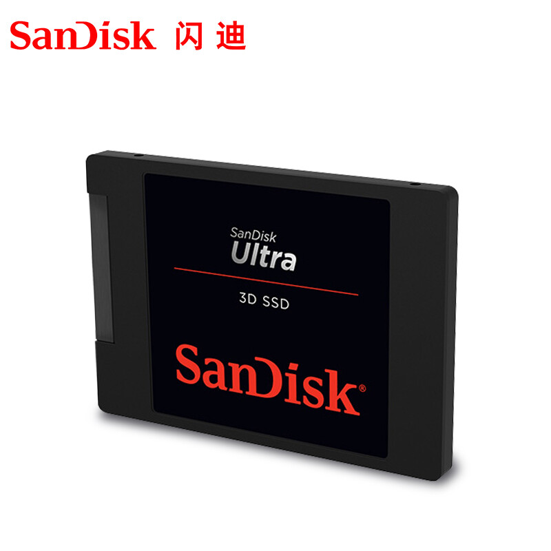 闪迪(SanDisk)1TB SSD固态硬盘SATA3.0接口 台式机笔记本DIY稳定 至尊3D进阶版-更高速读写|西部