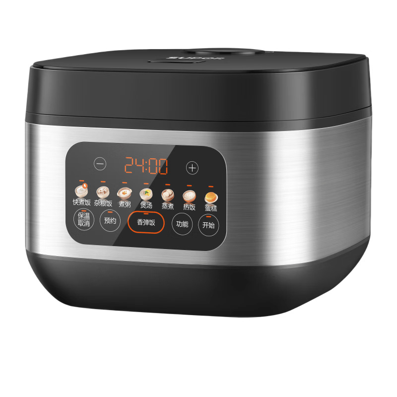 苏泊尔电饭煲4L灰色SF40FC0156耐用金属煲体