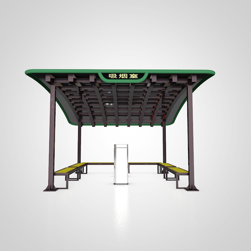 朗瑞安定制化户外吸烟室