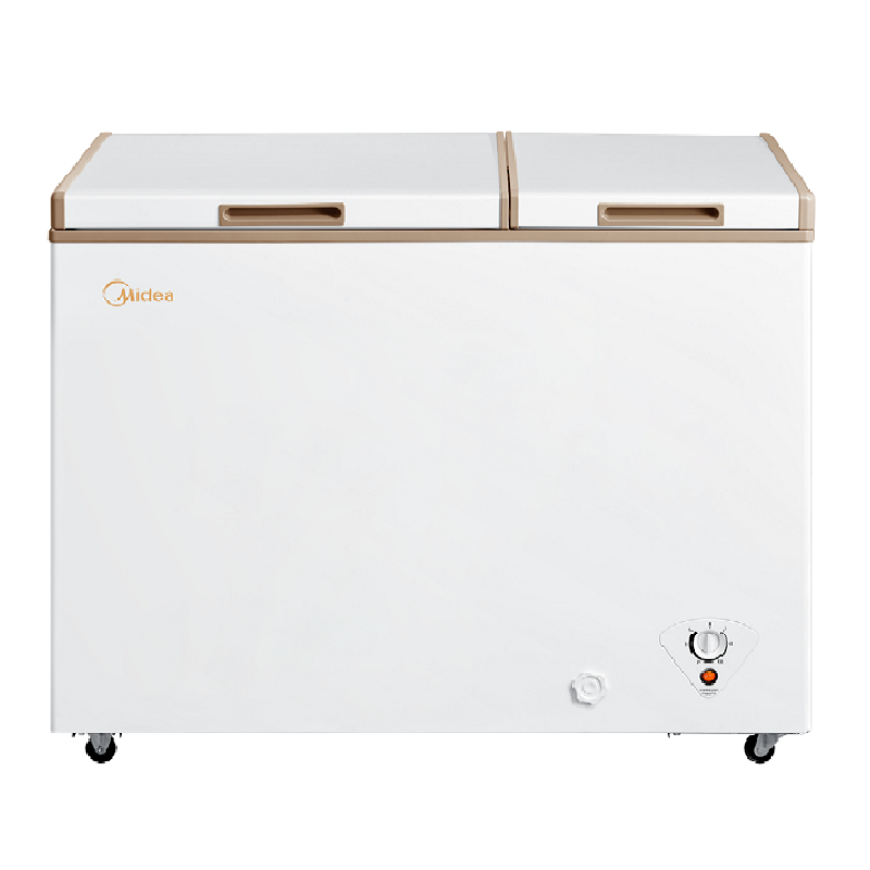 劳保日用>大家电>冰箱>美的(midea)>美的bcd-182dkmb182升卧式双门双