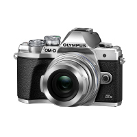 奥林巴斯E-M10 Mark III S（14-42EZ)电动镜头 微单相机 套机 银色