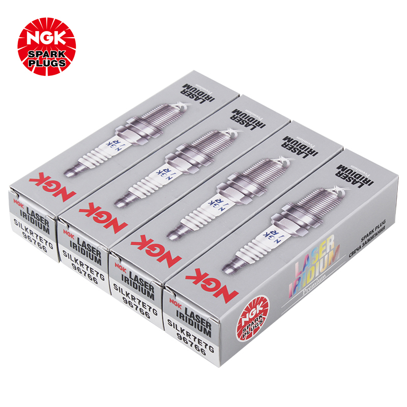 NGK 铱铂金火花塞 SILKR7E7G 96766 四支装 哈弗H7/长城P8/VV7 2.0T