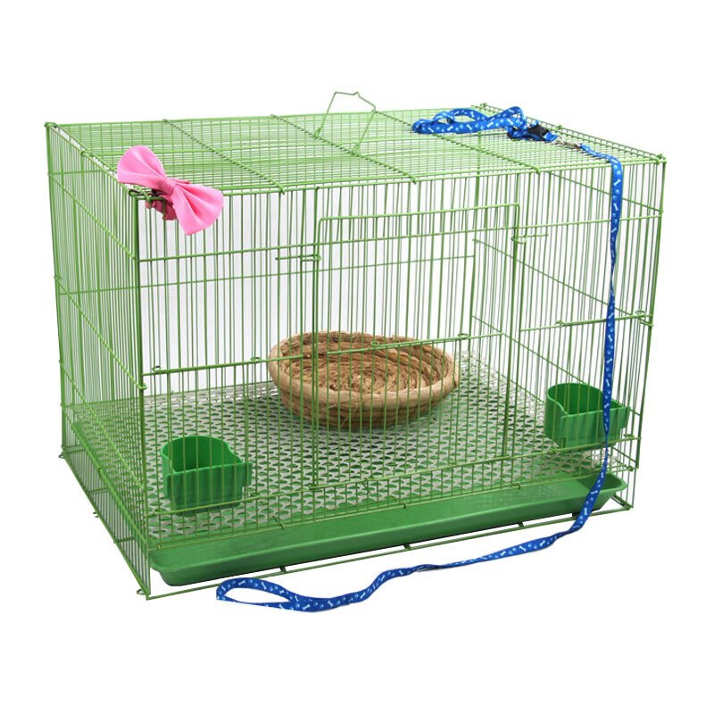 兔笼子 大号兔子笼子荷兰猪豚鼠垂耳兔养殖笼宠物兔荷兰鼠笼子 宠物笼子