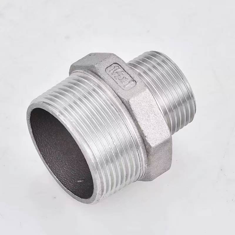 众慧创安 异径六角外丝 变径六角对丝 变径大小头 2寸*1.5寸 个 银色