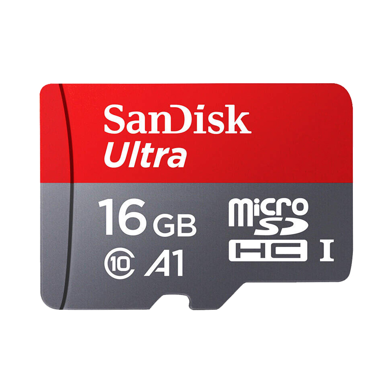 闪迪(Sandisk)16GB TF卡手机内存卡 读98MB/s 存储卡 A1 Micro SD卡 CLASS 10高清大图
