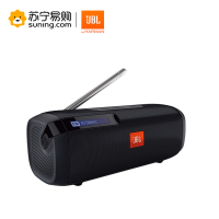 JBL TUNERFMBLKCN 无线蓝牙音箱 蓝牙4.1 便携式音响 手机/电脑外放播放器 FM收音机 黑色