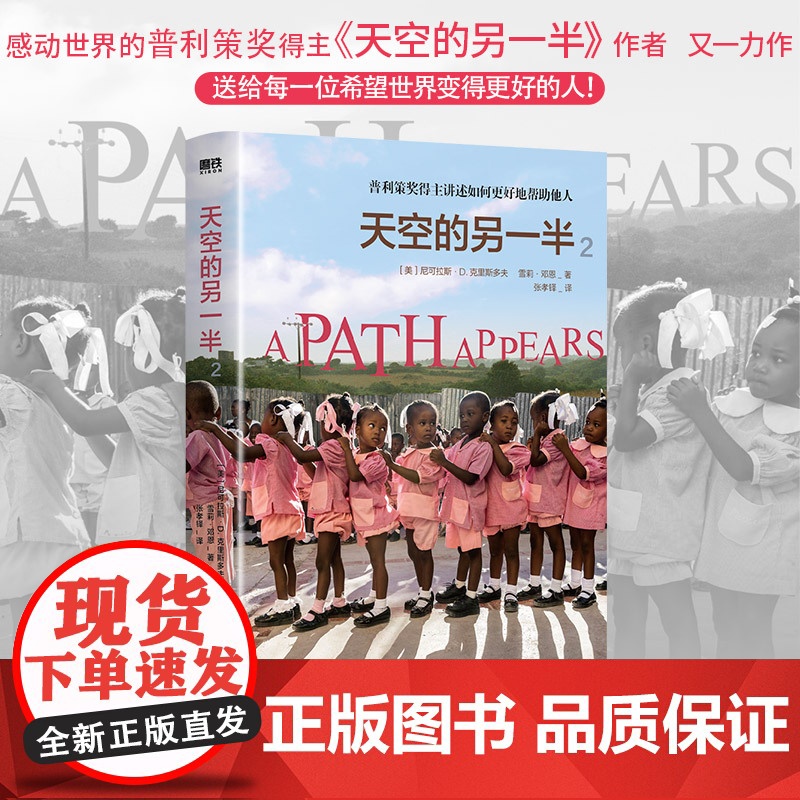 天空的另一半 1+2 一本写给每个世界公民的慈善行动手册 普利策奖得主讲述如何更好地帮助别人 尼可拉斯D. 克里斯多夫高清大图