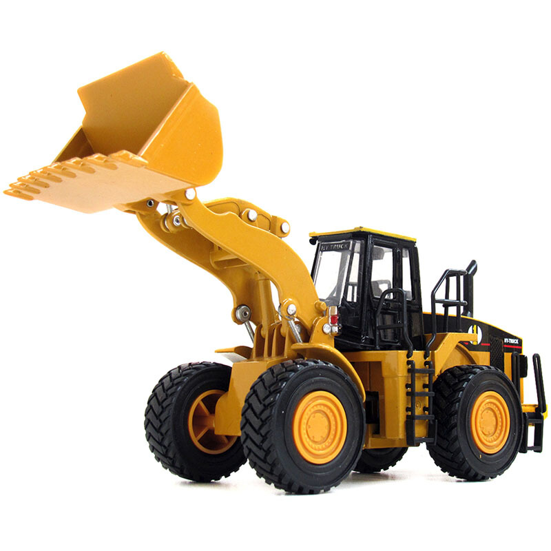 华一儿童玩具合金车150全合金工程车铲车模型装载机玩具男孩玩具汽车