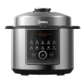 美的（Midea）112KPa小钢炮电压力锅双胆高压锅0涂层智能预约6L家用煲汤煮饭电饭煲 MY-E6930G