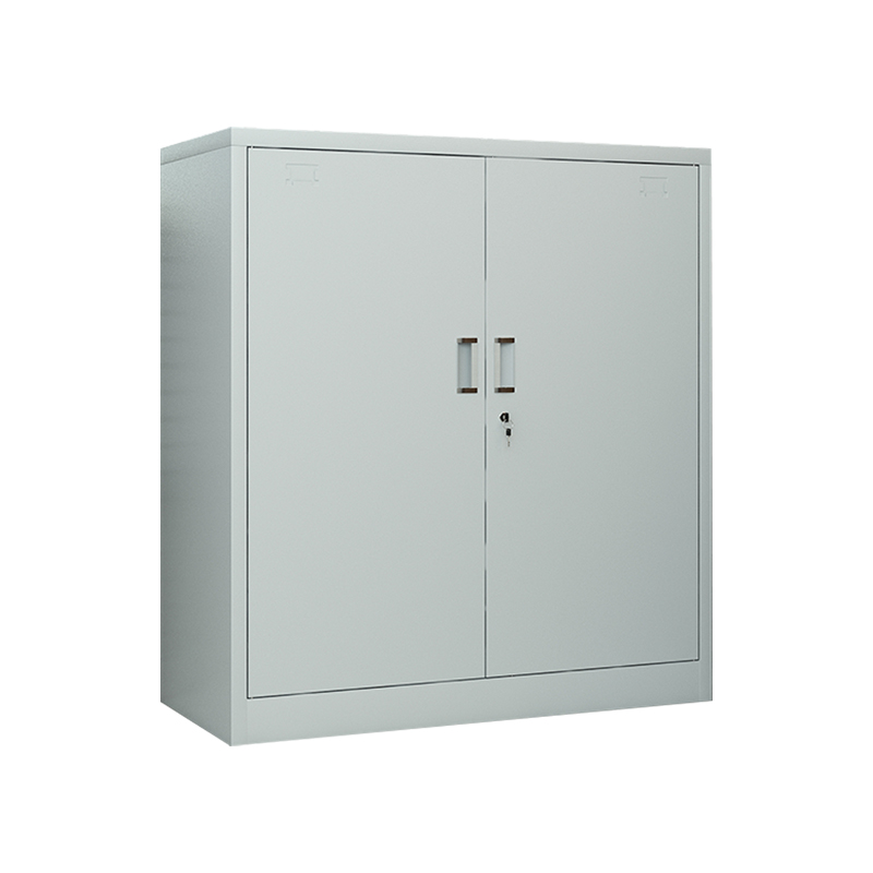 臻远ZY5062305 钢制厚板铁门矮柜 90*40*76cm(单位:台)灰白色