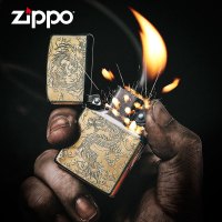 美国原装正品 五面精雕刻深雕煤油防风礼物正品男士zippo打火机