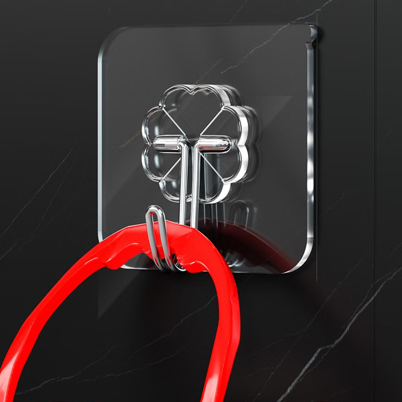 海亚森M1C01 MAX透明粘钩 50个/包高清大图