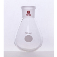欣维尔，F311950,厚壁茄型瓶,高强度,磨口:19/22,50ml 个