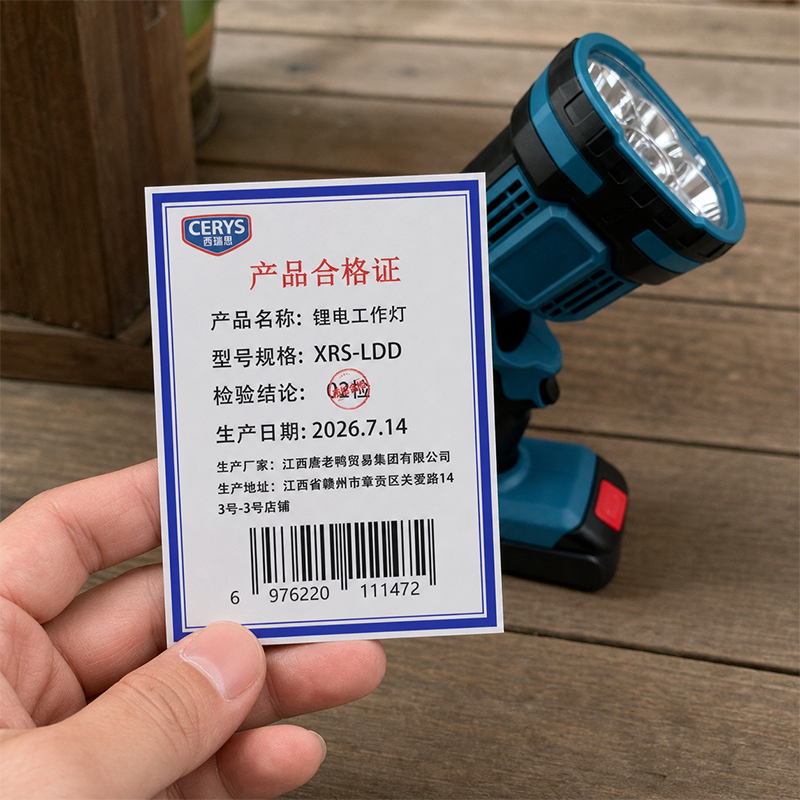西瑞思 锂电工作灯 应急灯 XRS-LDD 台高清大图