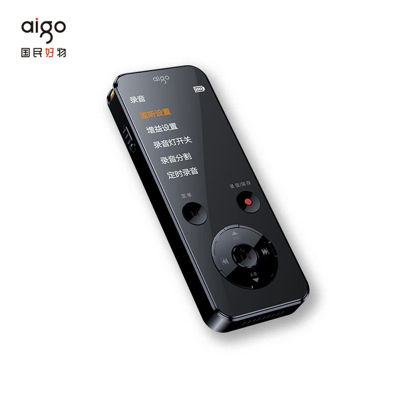 爱国者 R6922-16G录音笔 黑色(个)高清大图