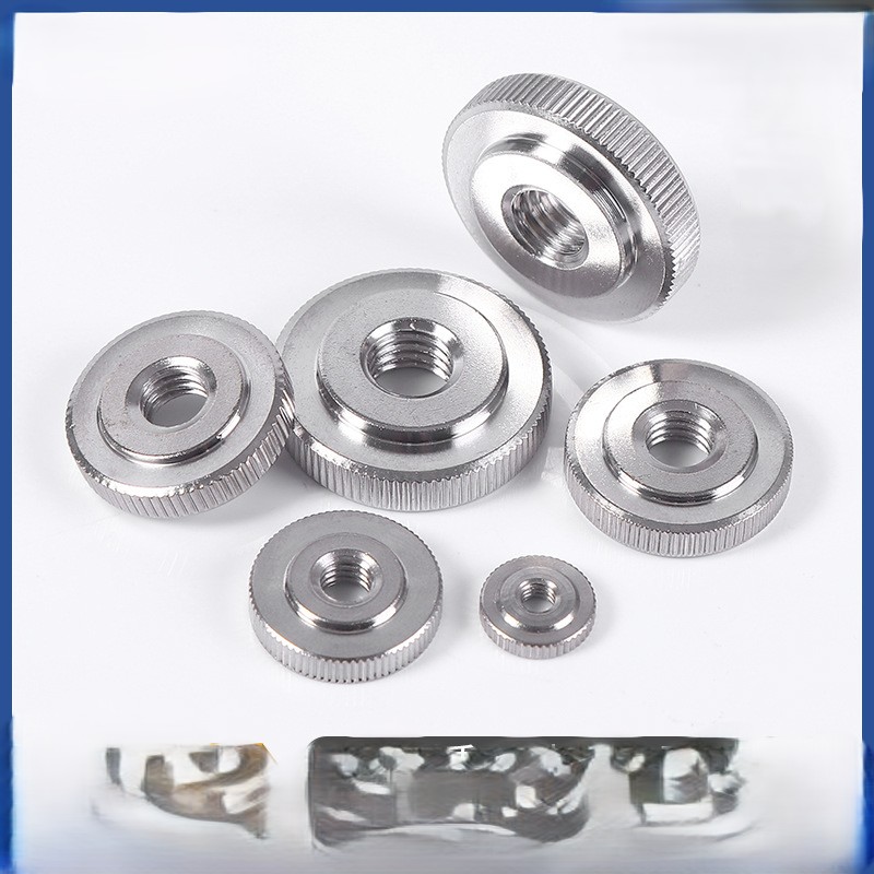 地造天成 LU1100 平头螺母50个/箱（计价单位：箱）银色高清大图