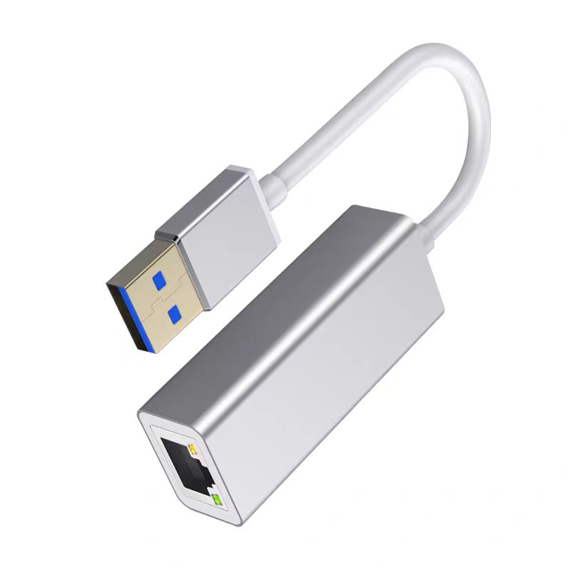 迅乘 ZJK-01 网络转接头 USB转RJ45千兆网口 1个高清大图