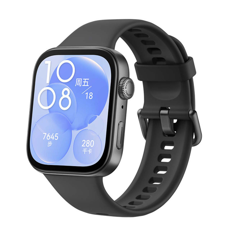 HUAWEI/华为 WATCH FIT 3 珍珠白 珍珠白真皮表带 超轻薄大屏 科学运动减脂 强劲续航