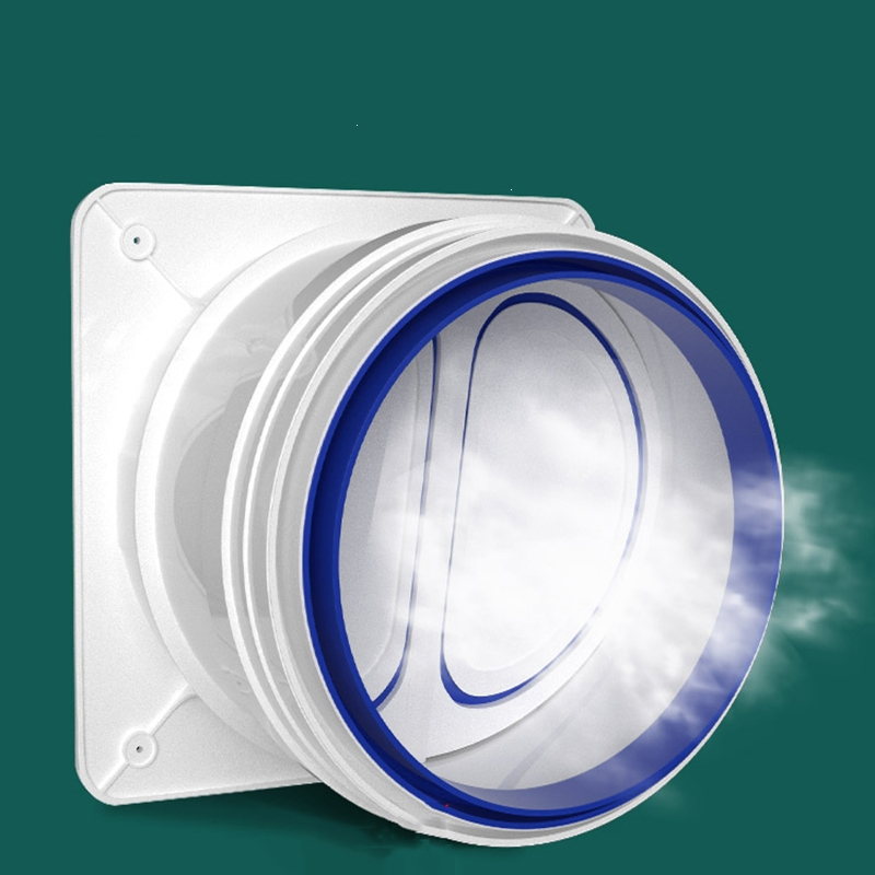 抽油烟机止逆阀厨房专用排风口排烟管烟道单向止烟阀闪电客防烟宝