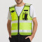 汇特益 安全指挥应急救援骑行马甲反光背心 马甲 荧光黄 170