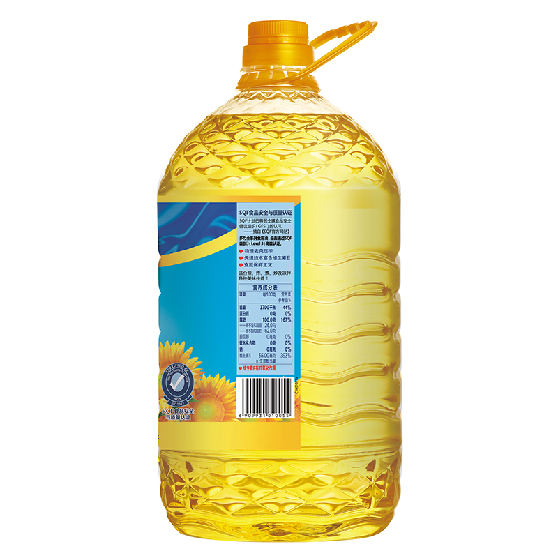 多力 葵花籽油5L