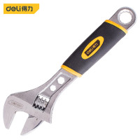 得力(deli)工具塑柄活扳手