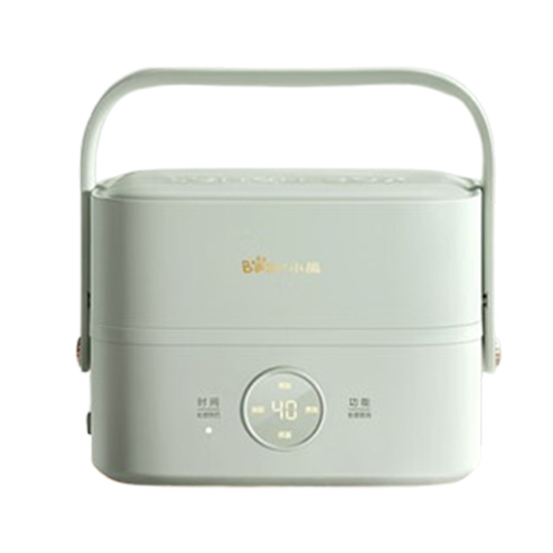 小熊电热饭盒加热饭盒可预约不粘内胆分隔带提手饭盒DFH-G16W7