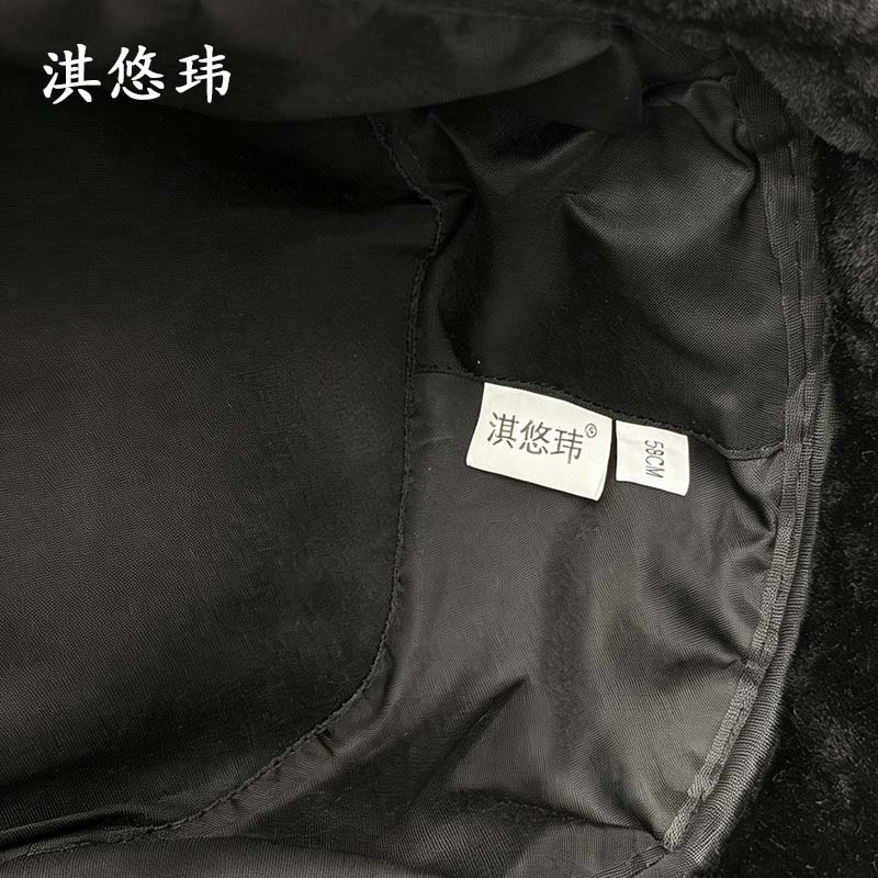 淇悠玮 带耳孔棉帽防寒帽 QM76 顶高清大图