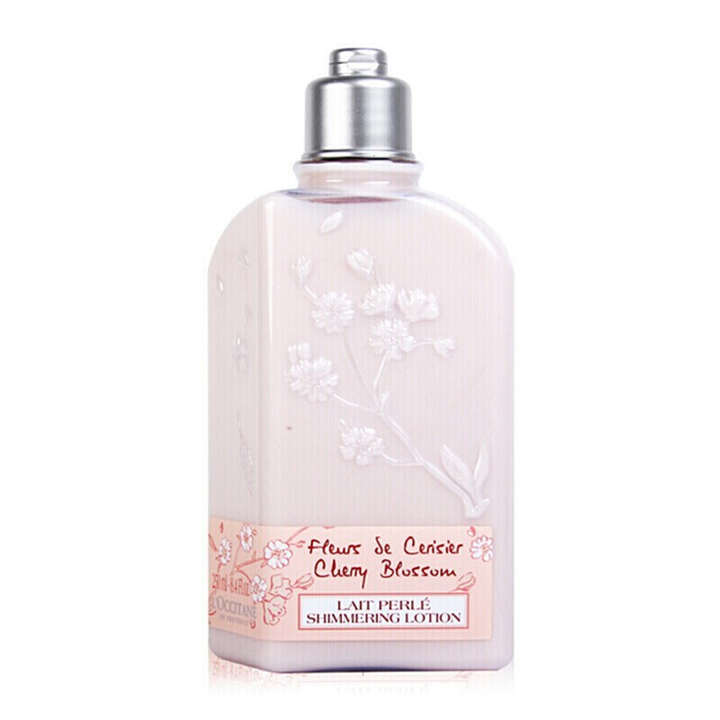 欧舒丹身体乳甜蜜樱花润肤露250ml 全身留香补水保湿滋润男女香氛