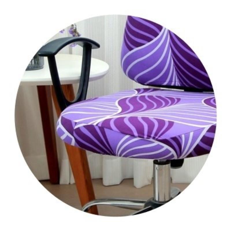 办公电脑椅套罩两件分体椅套老板椅套电脑扶手座椅套罩椅子套弹力