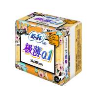 苏菲弹力贴身薄0.1cm日用洁翼型25cm*15片