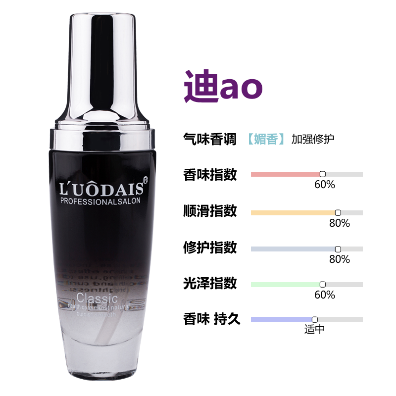 迪.ao(媚香)80ML 买三瓶送一瓶 其他/other 摩洛哥香水护发精油女头发修复烫染受损干枯卷发改善防毛躁