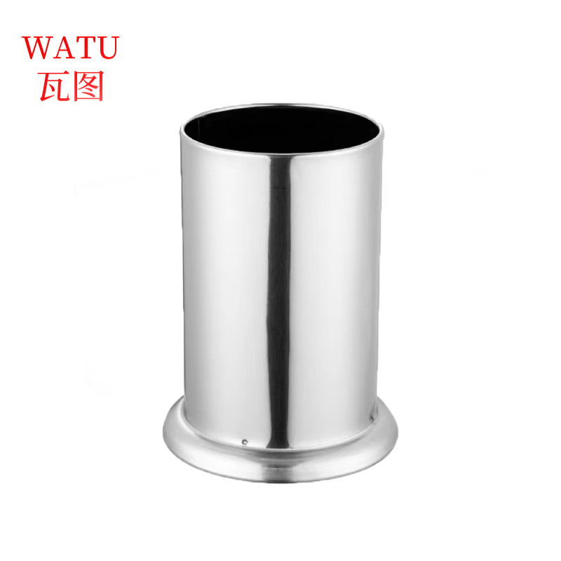 瓦图 直型无孔筷子筒 12*14*17cm 2个装/套高清大图