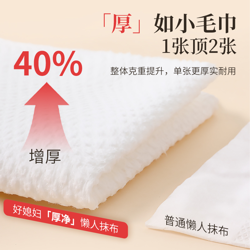好媳妇一次性懒人抹布-50片(单卷)AGW-6324A-72高清大图