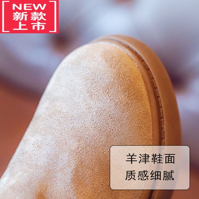 可莉允女童靴子春秋冬季2022新款高筒公主单靴儿童韩版长靴加绒二棉童鞋图片