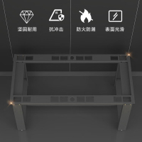 鑫金虎 防静电工作台车间流水线操作台工厂维修检验桌重型钳工台 单桌+双挂板1.5m