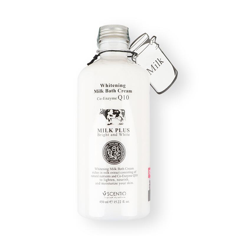 Beauty Buffet泰国Q10牛奶沐浴露滋润保湿补水 提亮肤色嫩滑肌肤温和弱酸不紧绷 沐浴乳液450ml
