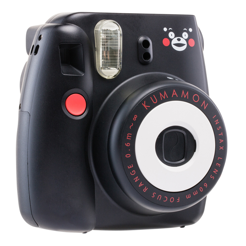 富士(FUJIFILM)INSTAX 拍立得 相机 一次成像 胶片相机 mini8 熊本熊 黑色 富士小尺寸单机