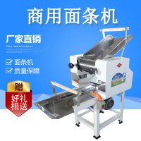 家用商用大型多功能不锈钢水果蔬菜鲜饺子皮机黄金蛋压面机全自动 40-1型面条机