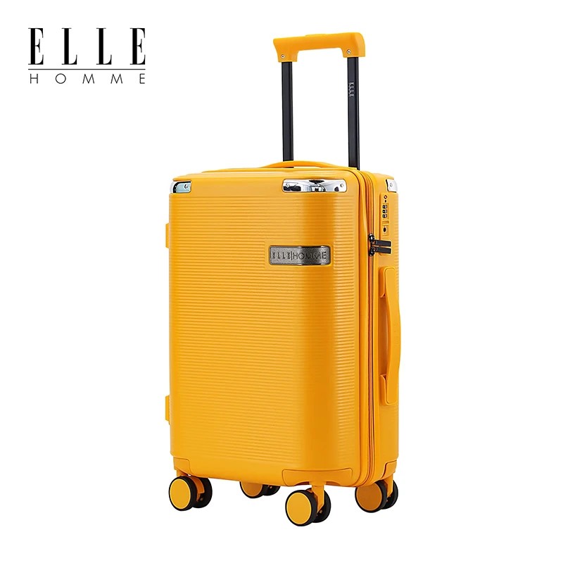 ELLE HOMME 海关锁密码箱旅行箱 EH21124吋 极光黄高清大图