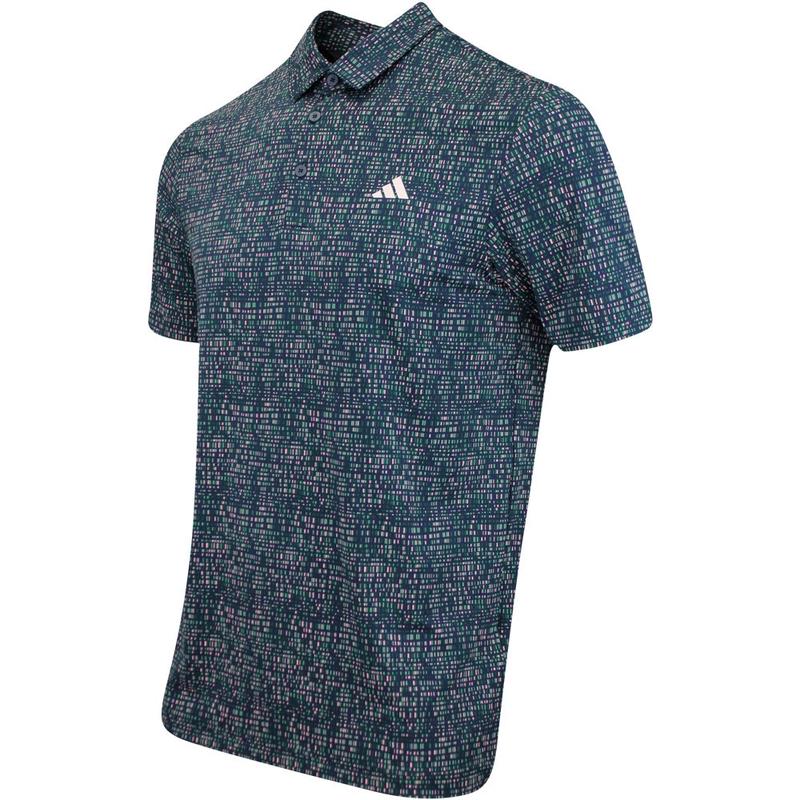 Adidas/阿迪达斯高尔夫POLO衫男装弹力速干透气休闲运动短袖衬衣高清大图