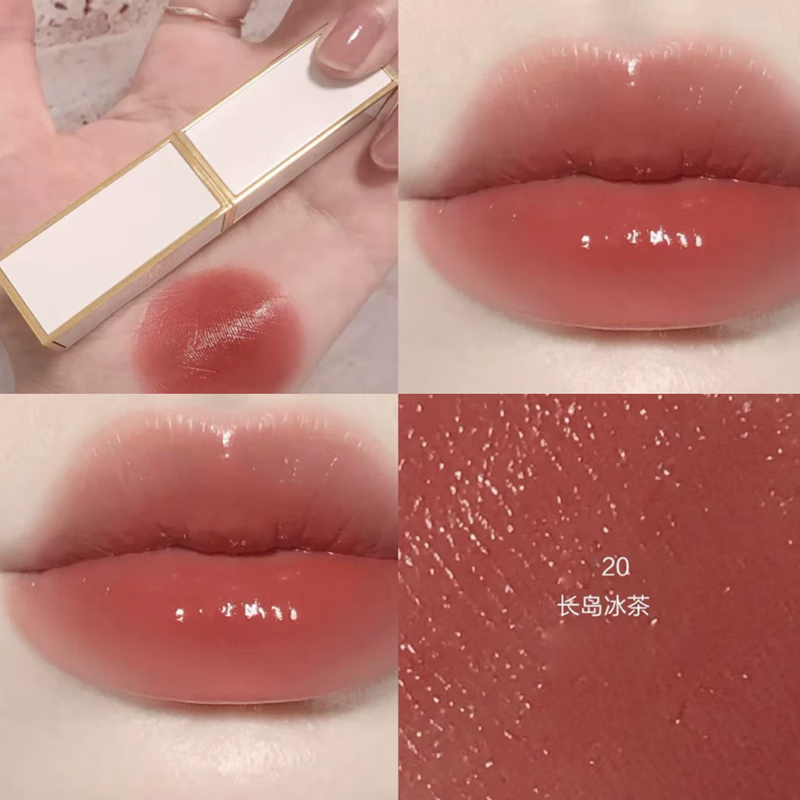 Tom Ford汤姆福特 TF口红 TF黑白金极细管口红3.3g 白金细管20#长岛冰茶高清大图