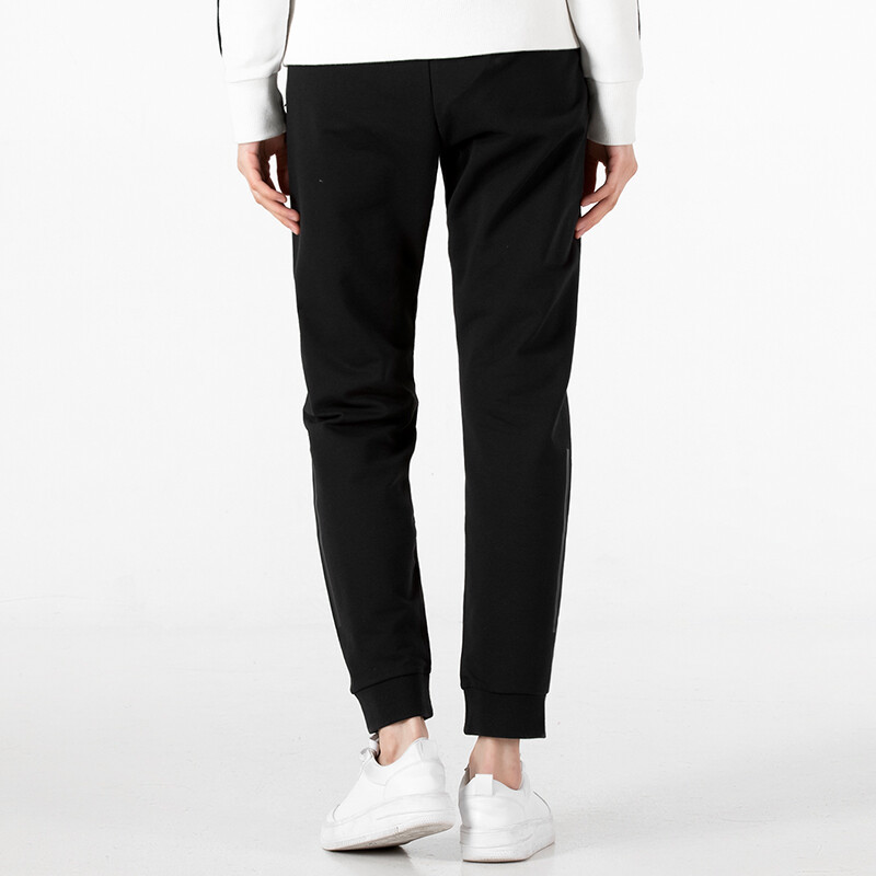 阿迪达斯 (adidas) 女裤2023新款跑步训练针织透气束脚裤卫裤运动长裤子 HF0031/针织收口