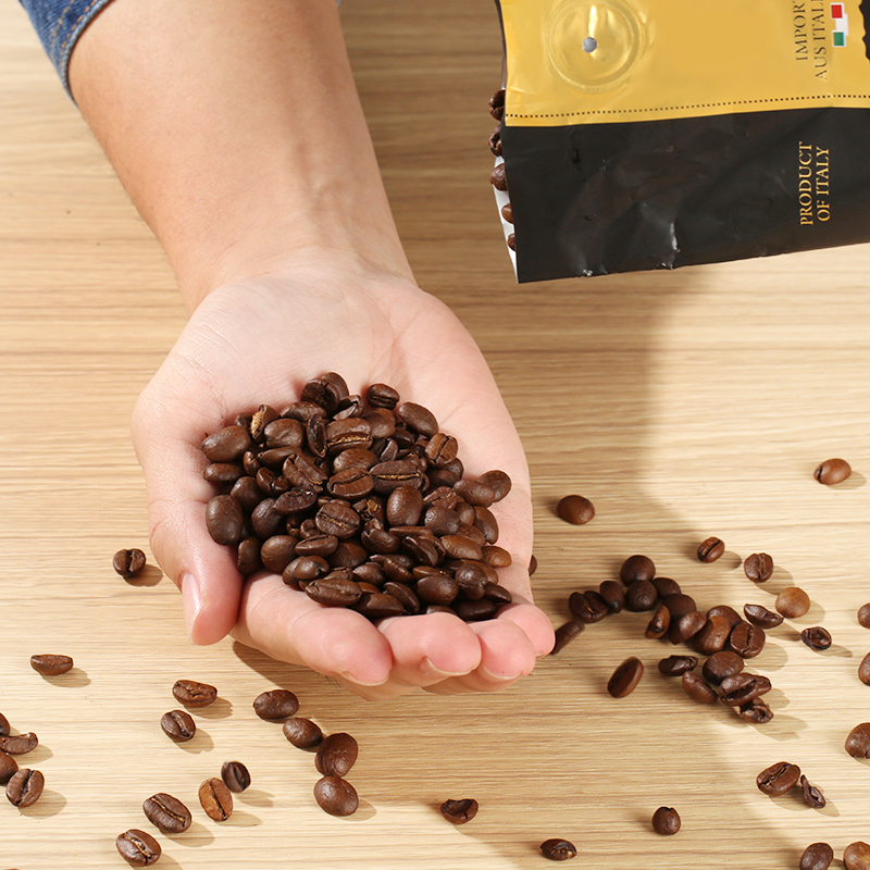 临期特价 意大利原装进口 圣贵兰ESPRESSO意式浓缩咖啡豆 中度烘焙咖啡豆500g袋装