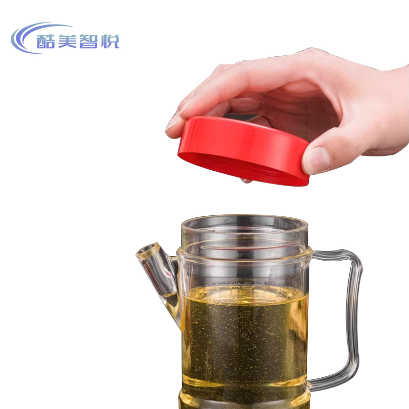 酷美智悦 亚克力油壶红色盖500ml KM-JZ482 个高清大图
