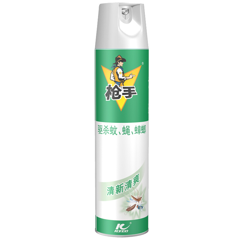 枪手杀虫气雾剂小骑士600ML